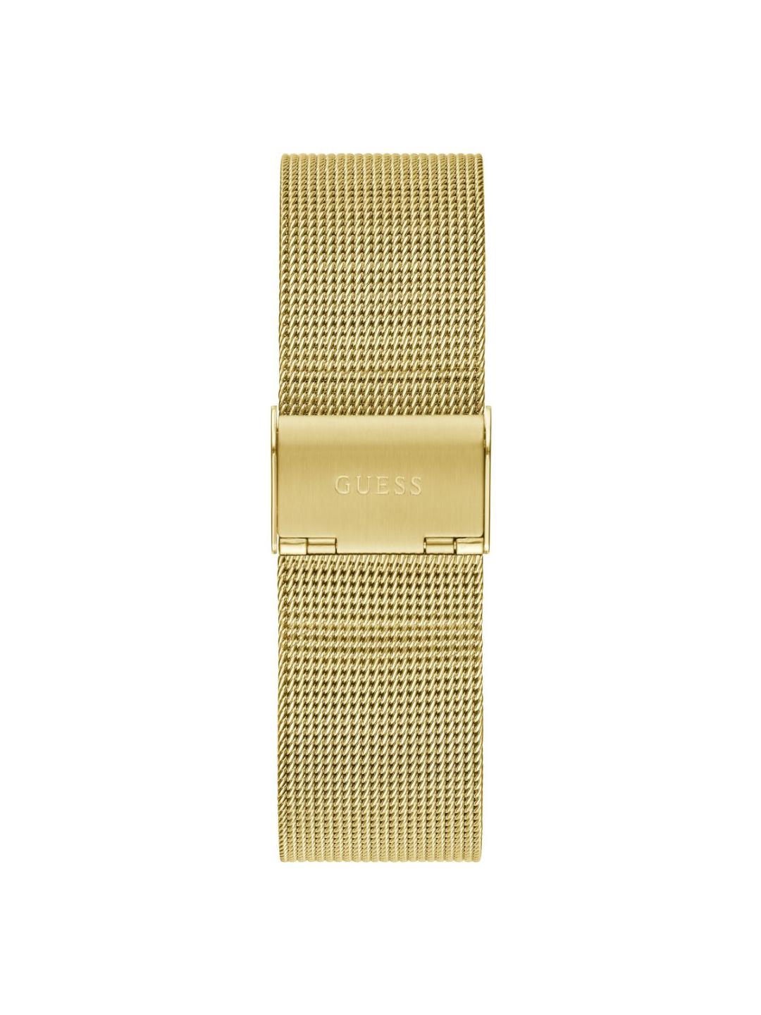 Guess Dress Men 42 mm Gold Dial Analog Watch GW0336G2
