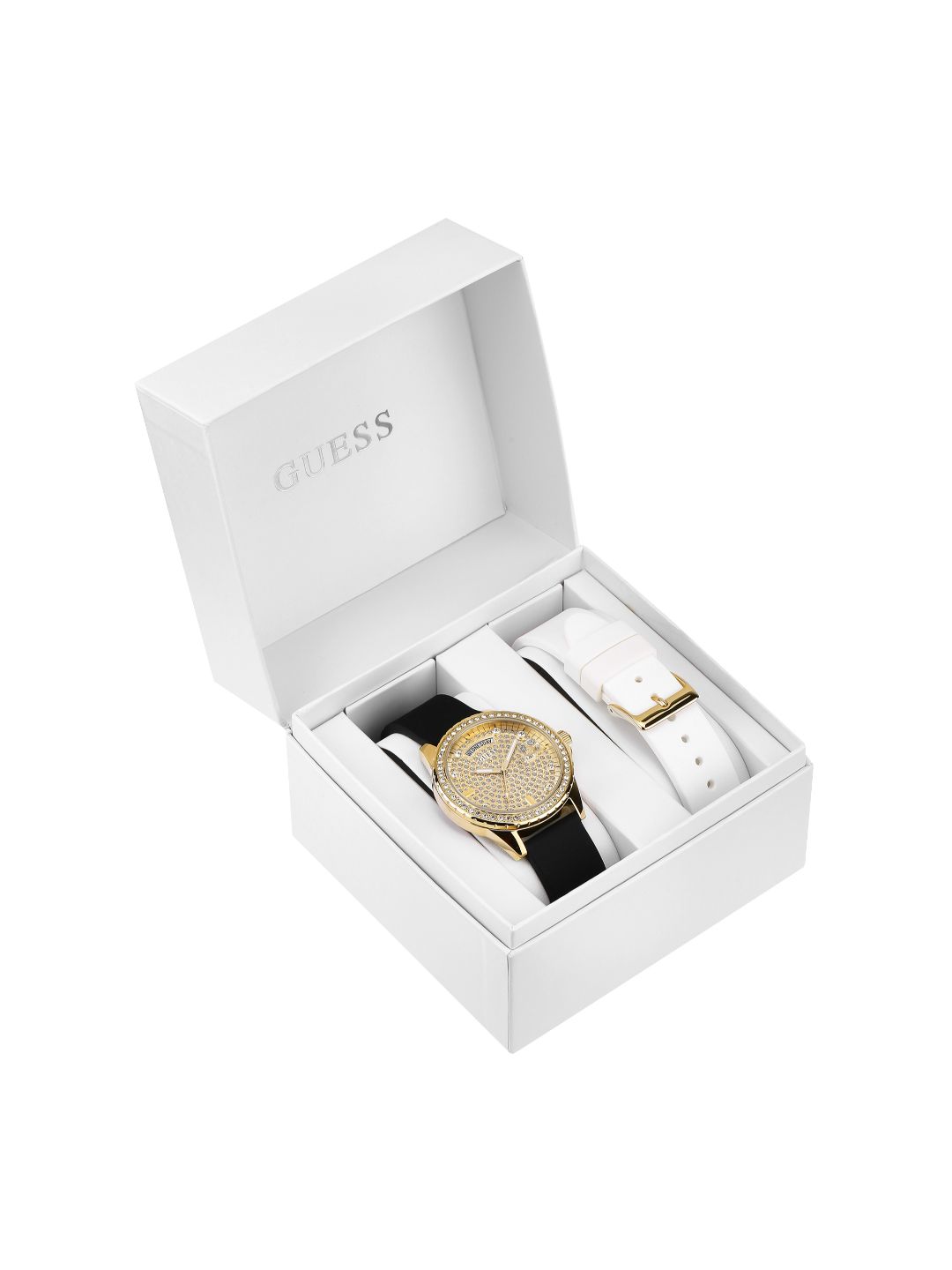 Guess 38 mm Ladies Boxed Sets Gold Watch GW0345L1