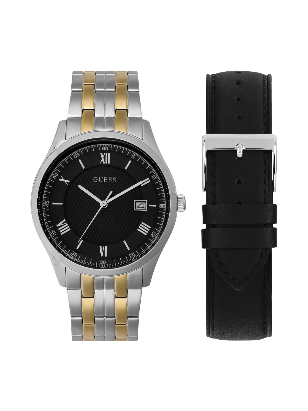 Guess 42 mm Mens Boxed Sets Black Watch GW0352G1