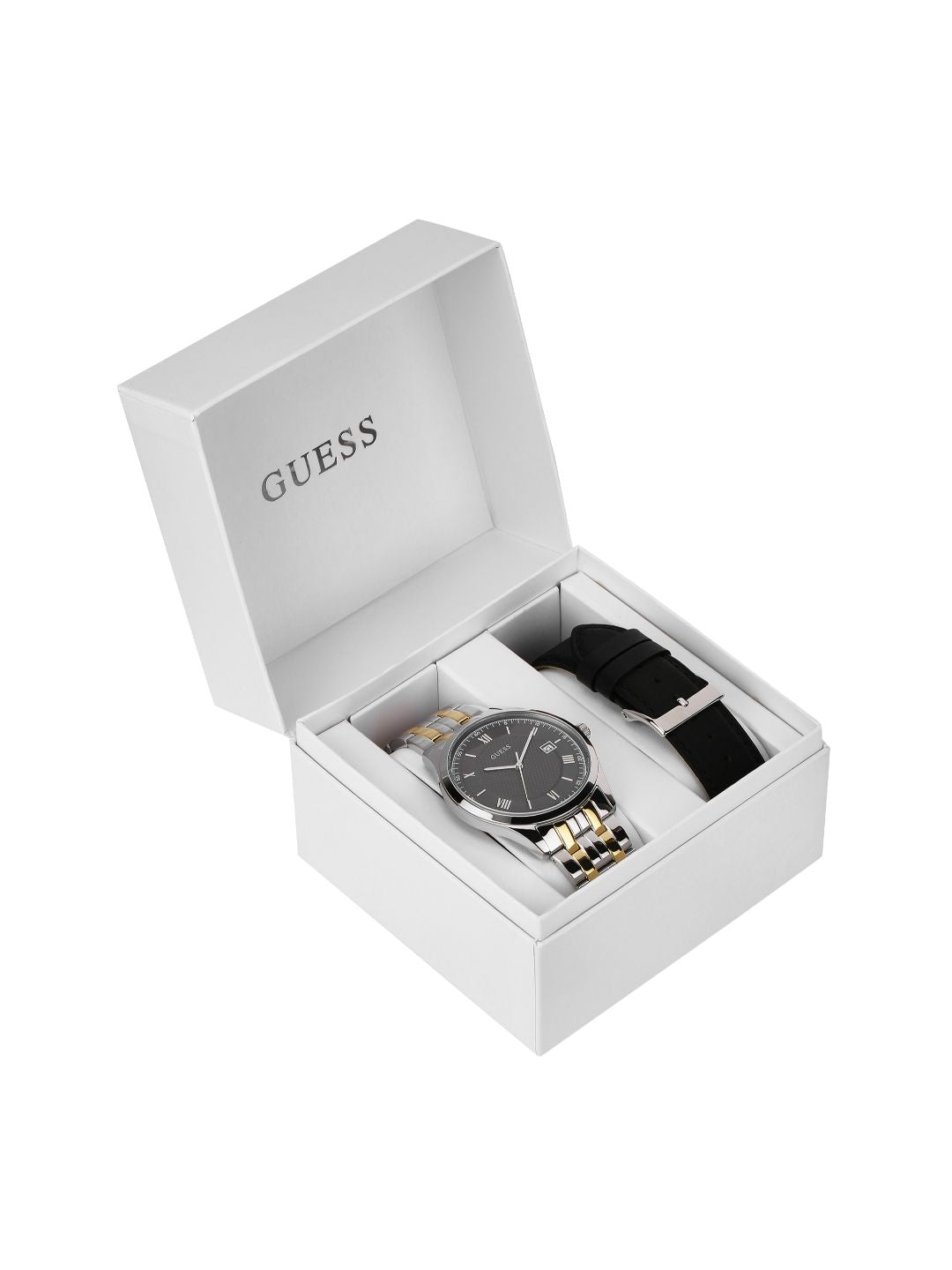 Guess Mens Boxed Sets Black Watch - GW0352G1