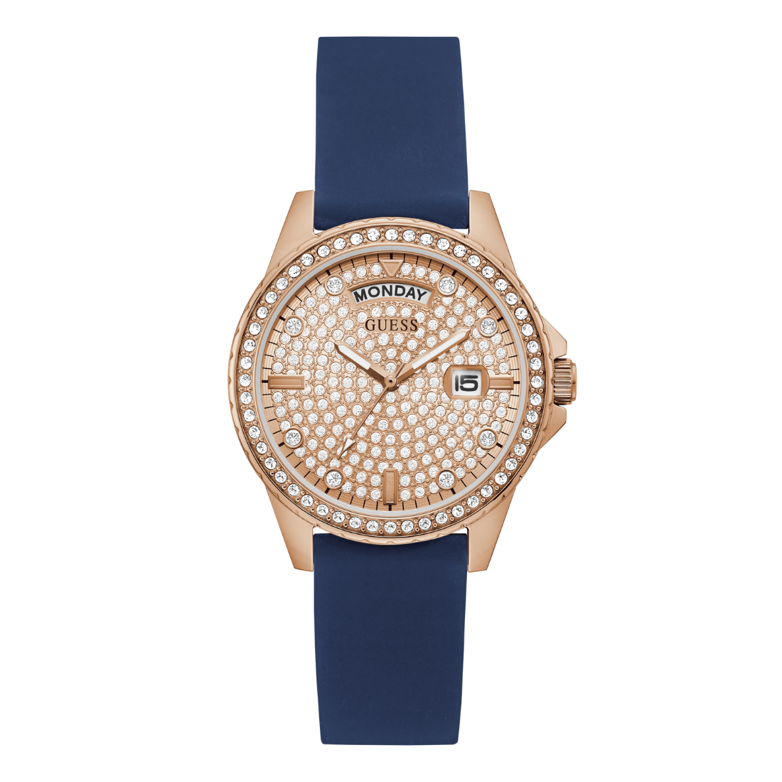 Guess Rose Gold Dial Women Watch GW0358L1