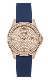 Guess Rose Gold Dial Women Watch GW0358L1