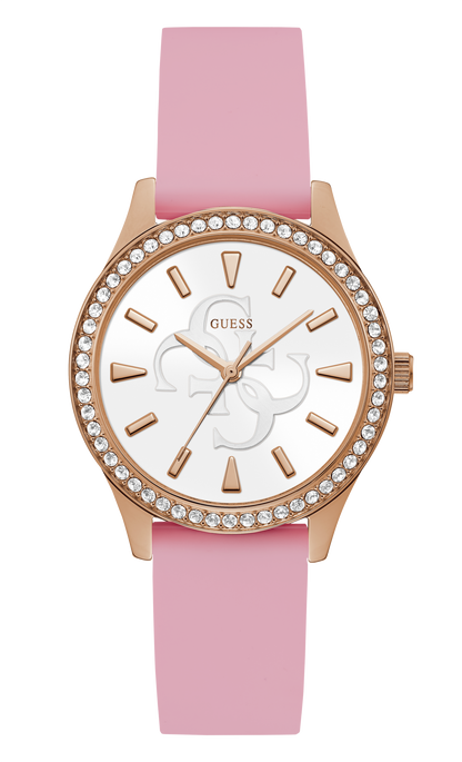 Guess Women Rose Gold Dial Analog Watch - GW0359L3