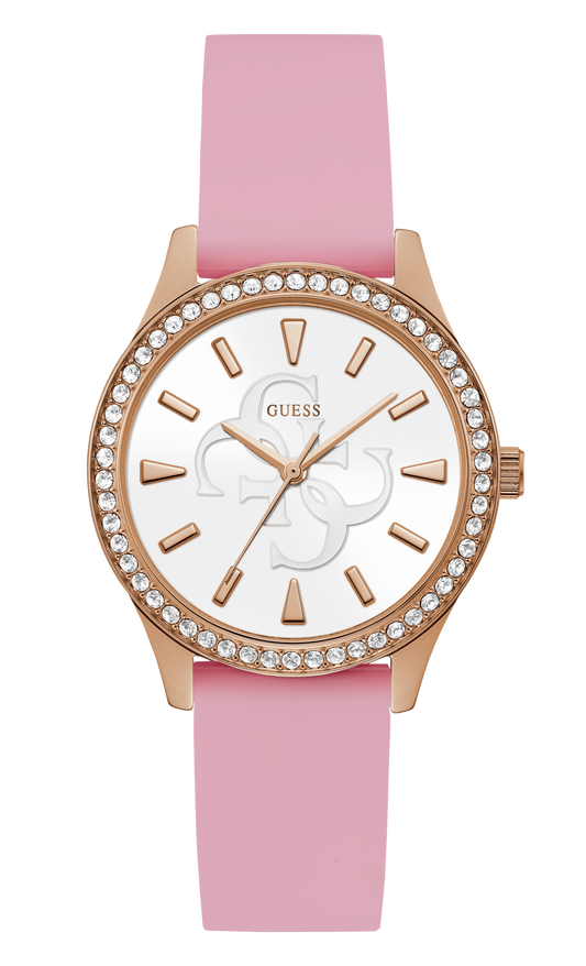 Guess Women Rose Gold Dial Analog Watch - GW0359L3