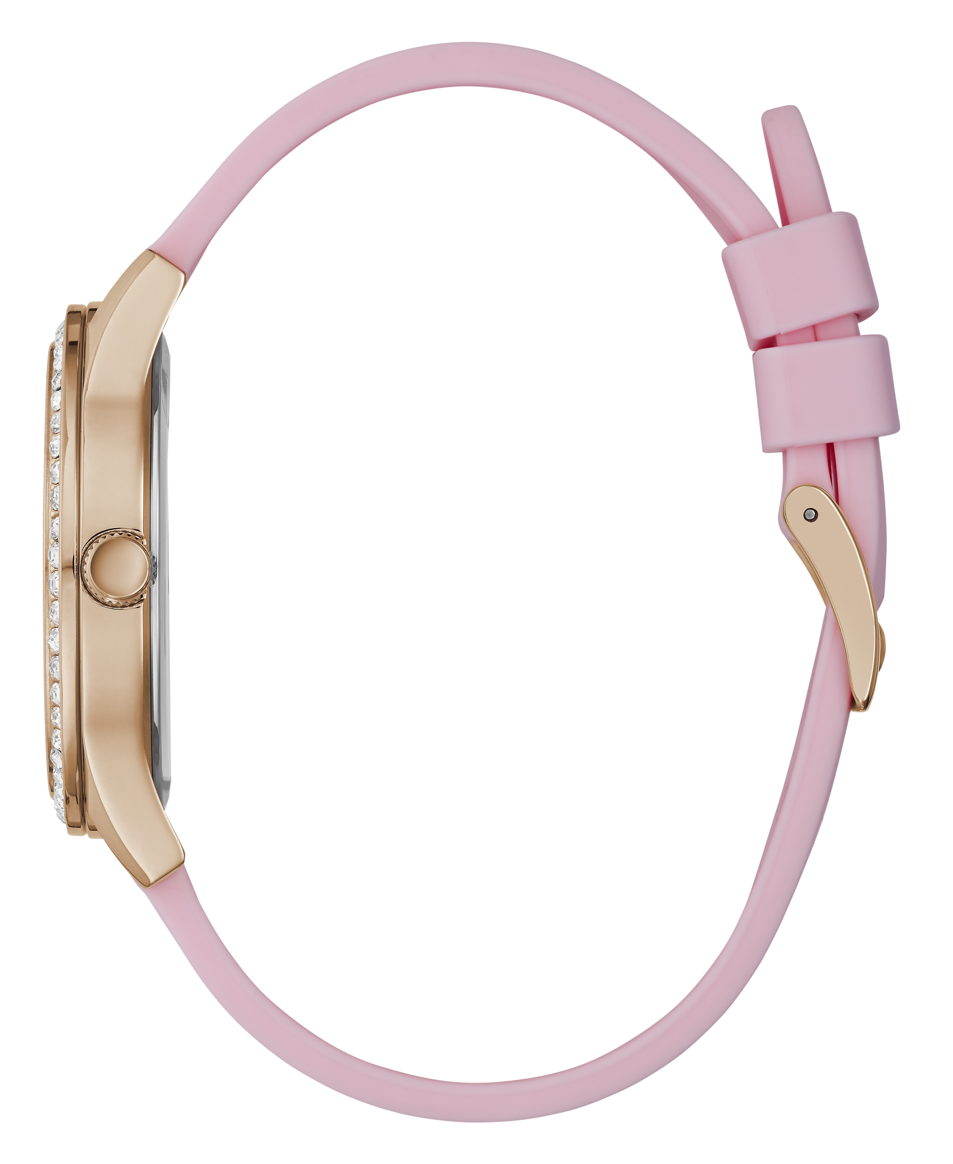 Guess 38 mm Women Rose Gold Dial Analog Watch GW0359L3
