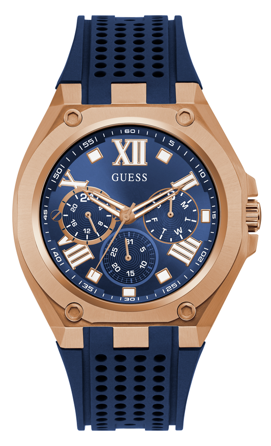 Guess Men Blue Dial Analog Watch - GW0363G2