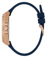 Guess Men 46 mm Quartz Multifunction Blue Dial Blue Silicone Strap Watch GW0363G2
