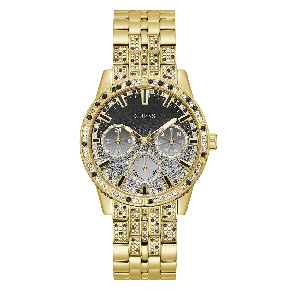 Guess Silver Dial Women Analog Watch GW0365L2