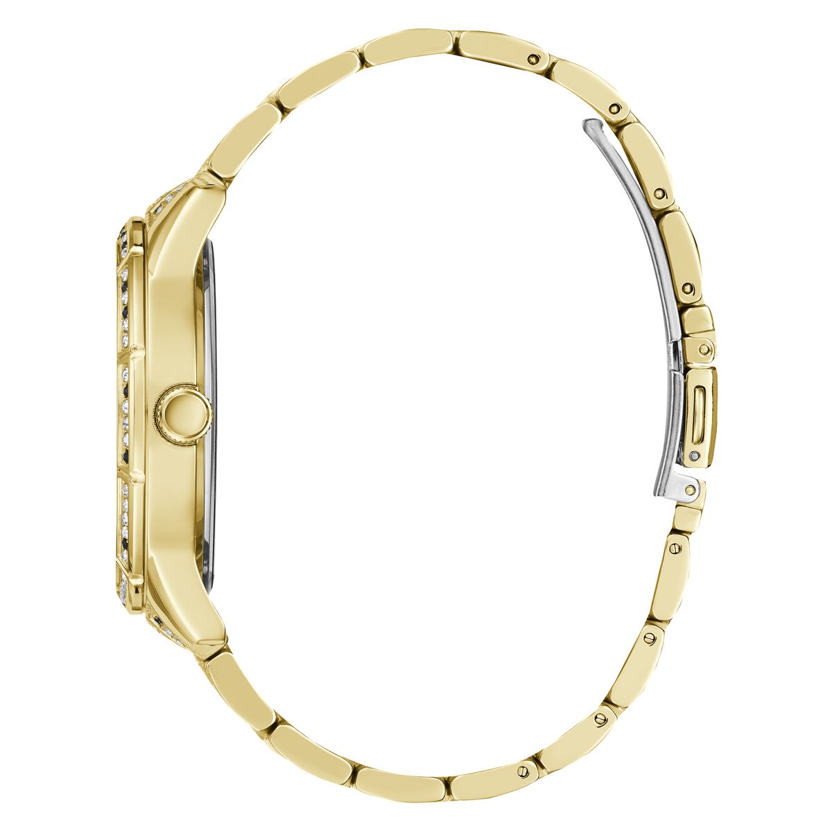 Guess Silver Dial Women Analog Watch GW0365L2