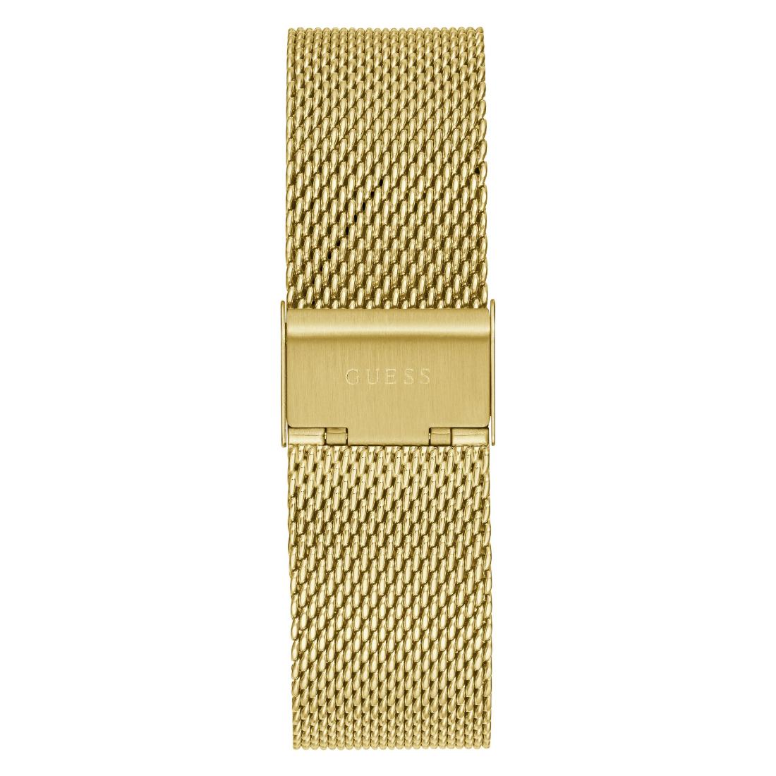 Guess Tailor 42 mm Size Gold Dial Men Analog Watch GW0368G2