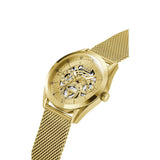 Guess Tailor 42 mm Size Gold Dial Men Analog Watch GW0368G2