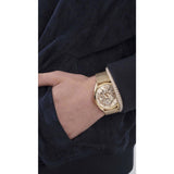 Guess Tailor 42 mm Size Gold Dial Men Analog Watch GW0368G2