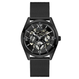 Guess Men 44 mm Quartz Chronograph Analog Blue Dial Stainless Steel Strap Watch GW0368G3