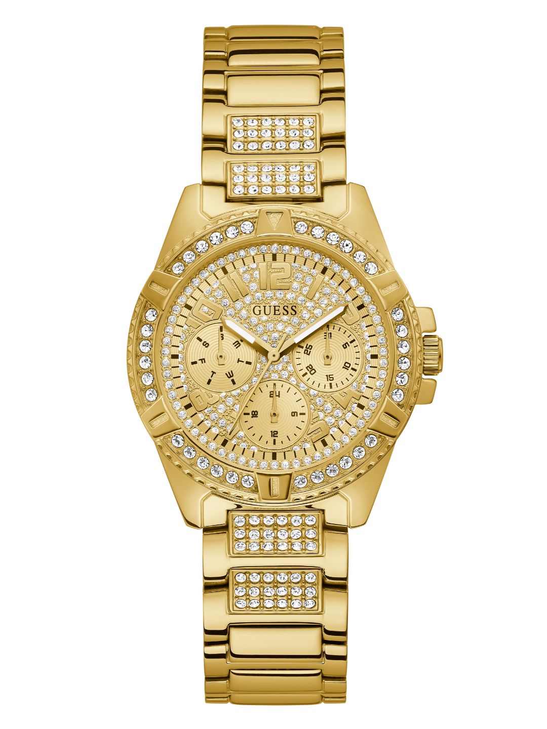 Guess 36 mm Ladies Sport Champagne Watch GW0373L2