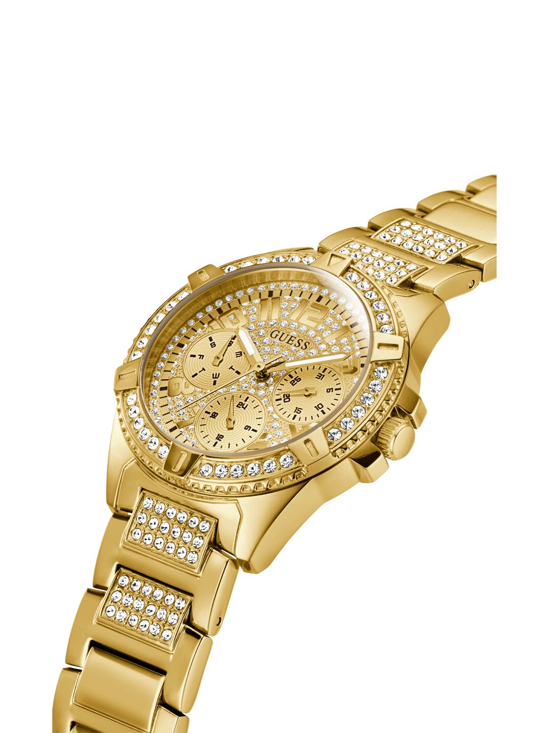 Guess 36 mm Ladies Sport Champagne Watch GW0373L2