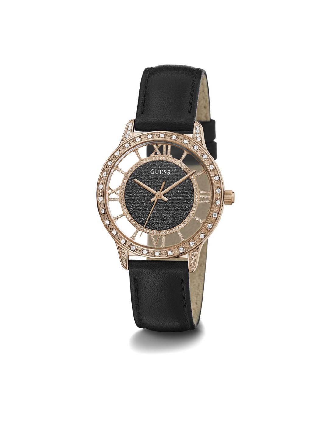 Guess Black Dial Women Analog Watch GW0376L2
