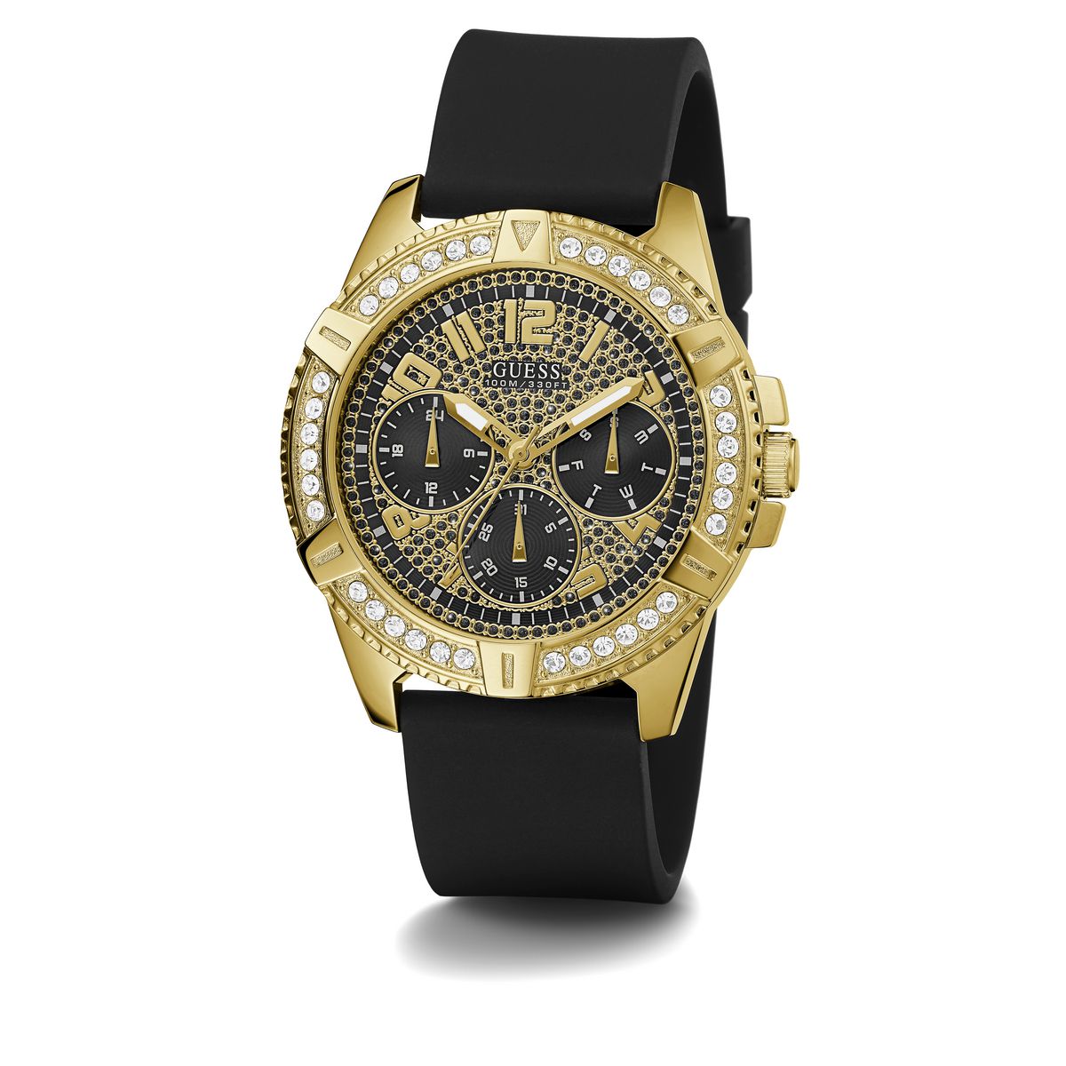 Guess Black Dial Men Analog Watch