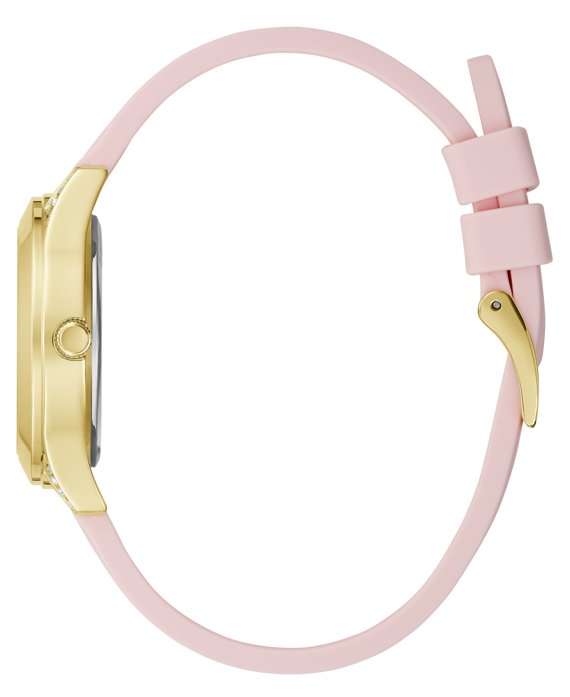 Guess 36 mm Women Champagne Dial Analog Watch GW0381L2