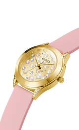 Guess 36 mm Women Champagne Dial Analog Watch GW0381L2
