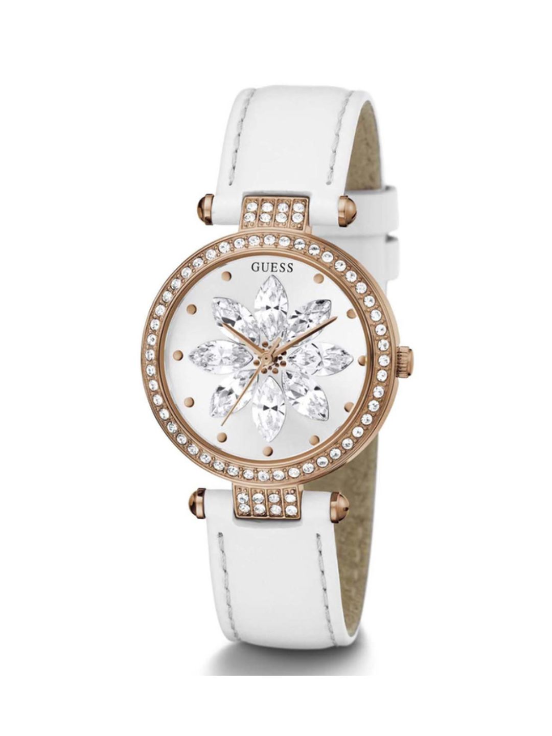 Guess 32 mm Women White Dial Analog Watch GW0382L3
