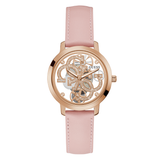 Guess 36 mm Rose Gold Dial Women Analog Watch GW0383L2