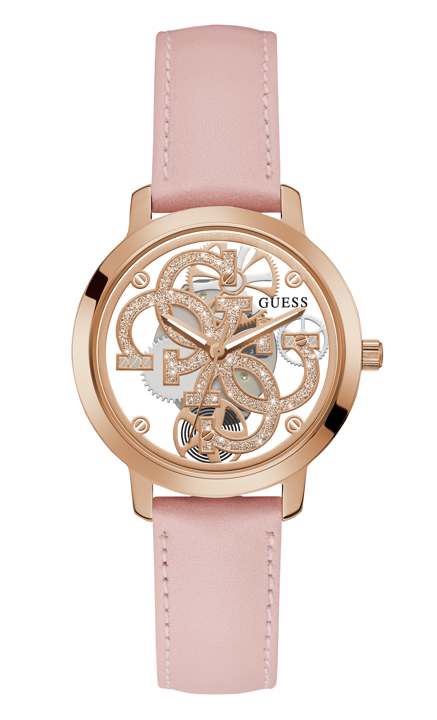 Guess Rose Gold Dial Women Watch - GW0383L2