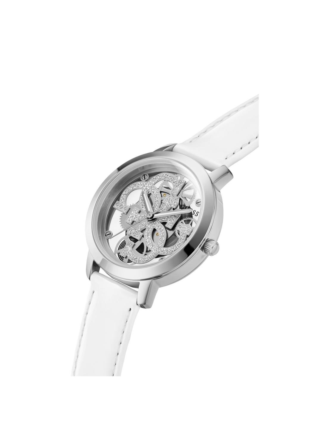 Guess Silver Dial Women Analog Watch GW0383L4