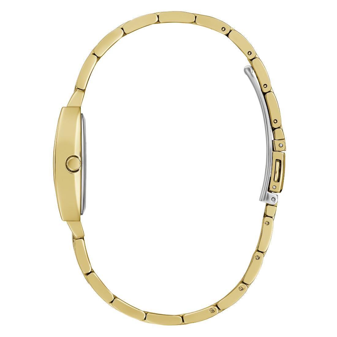Guess Women 24 mm Gold Dial Analog Watch GW0384L2