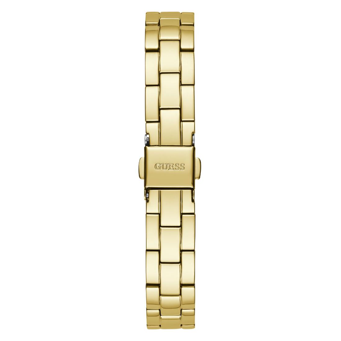 Guess Women 24 mm Gold Dial Analog Watch- GW0384L2