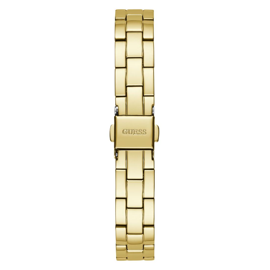 Guess Women 24 mm Gold Dial Analog Watch GW0384L2
