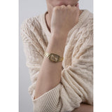 Guess Women 24 mm Gold Dial Analog Watch GW0384L2