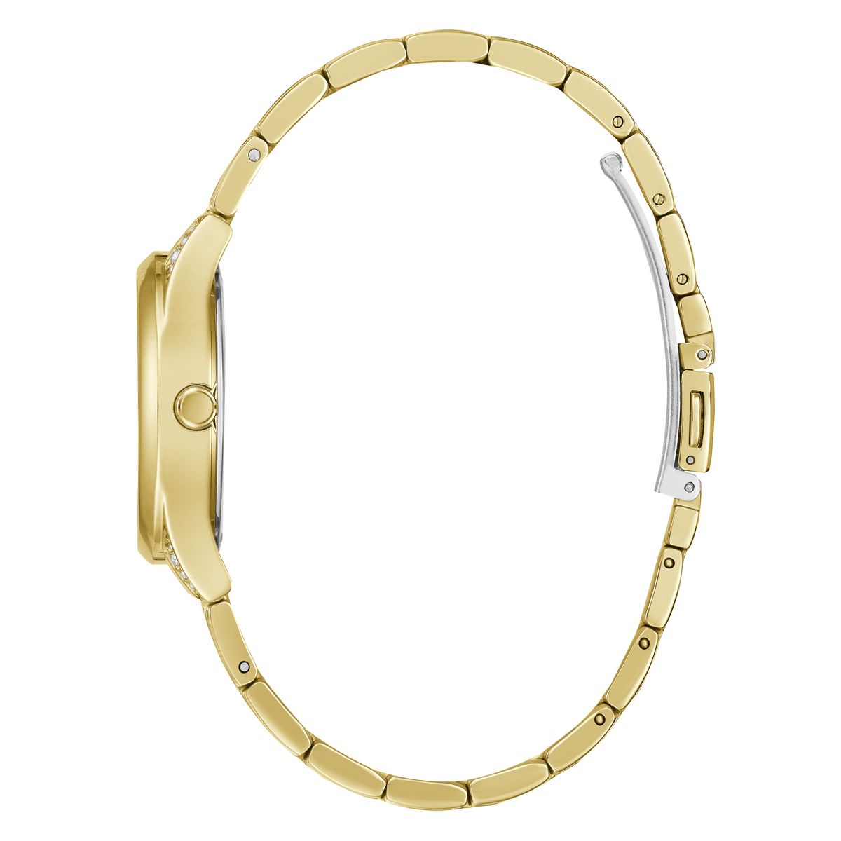 Guess Champagne Dial Women Analog Watch GW0385L2