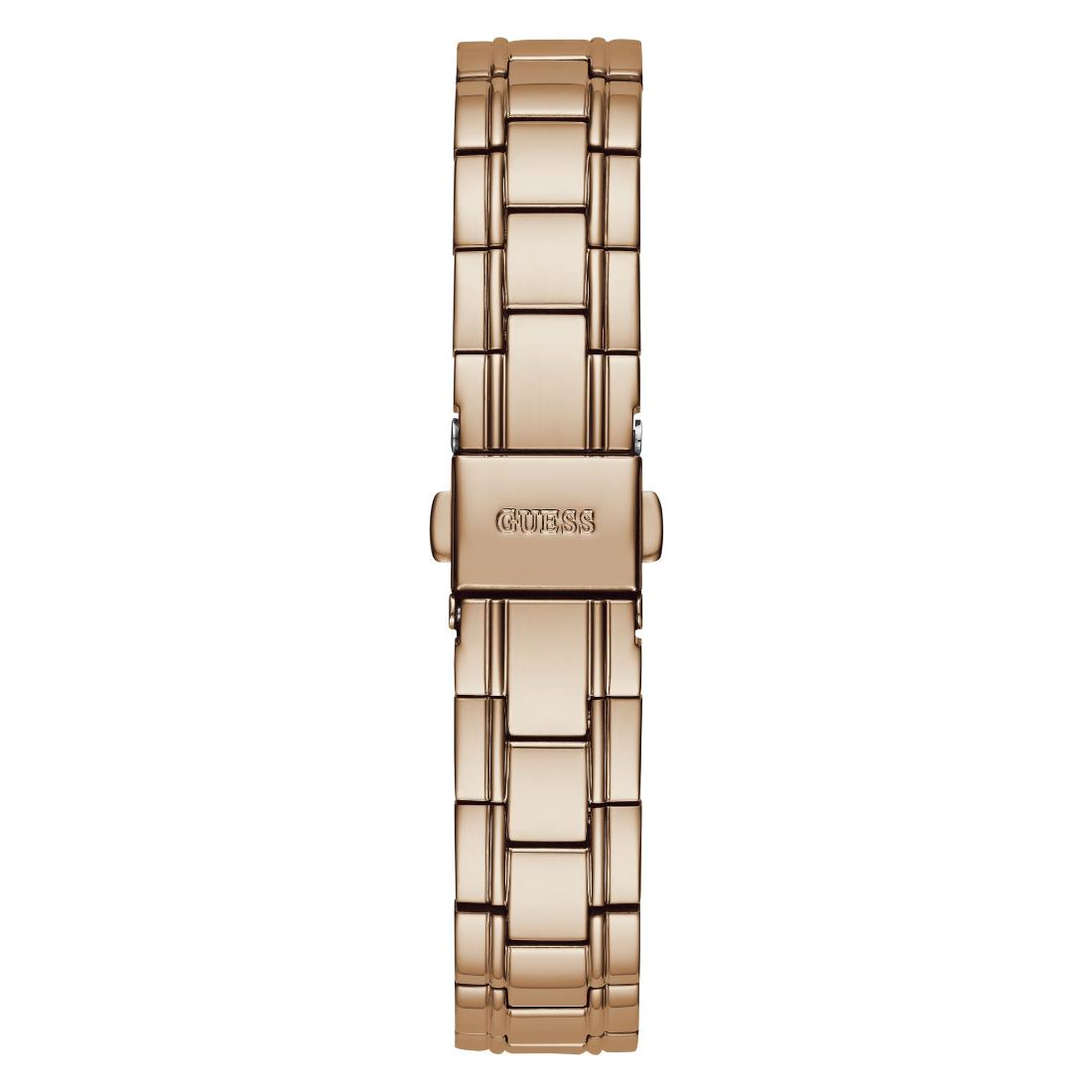 Guess Mini Aura 31 mm Size Rose Gold Dial Women Analog Watch GW0385L3