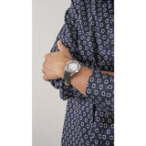 Guess Tailor 42 mm Size Silver Dial Men Analog Watch GW0389G1
