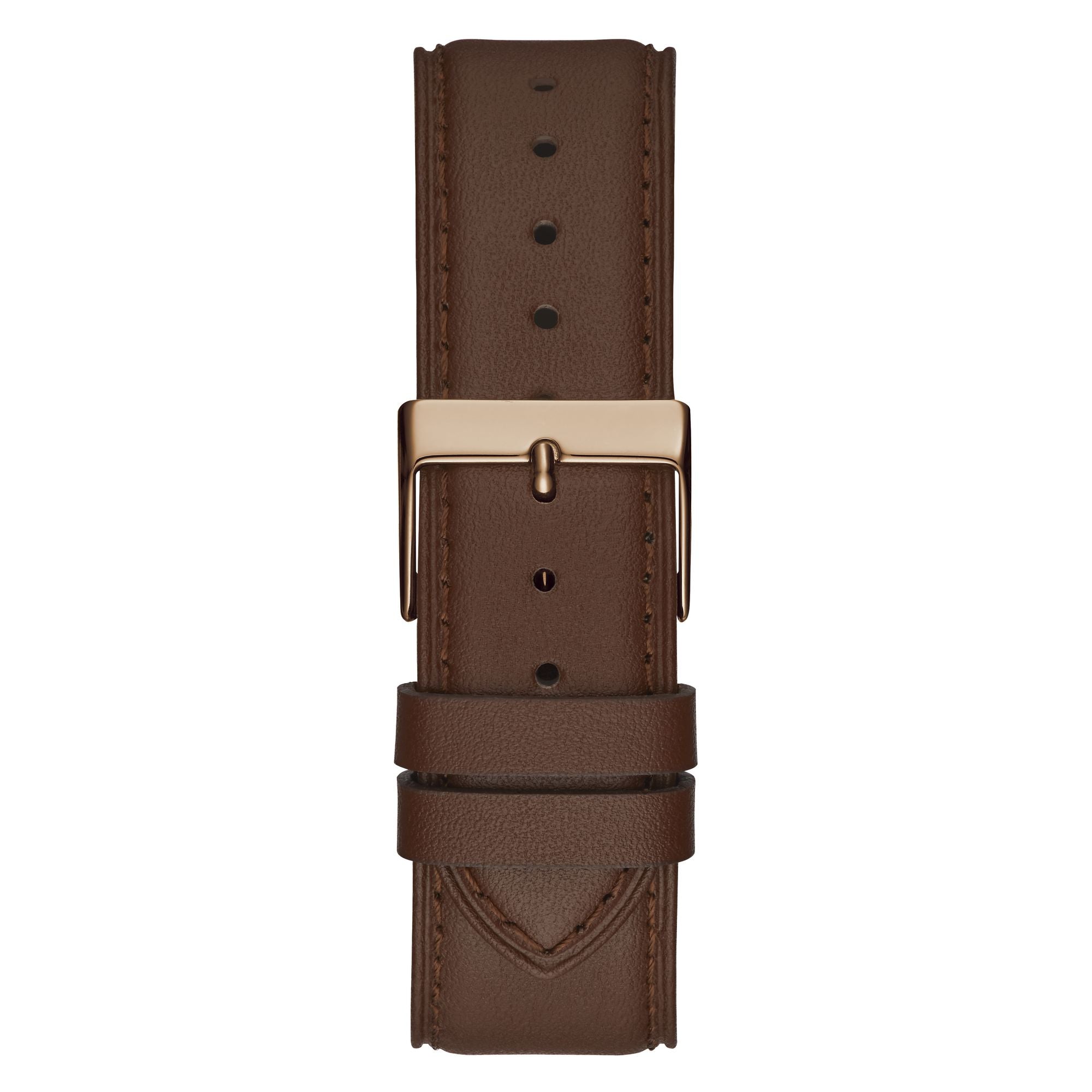 Guess Mens Brown Rose Gold Tone Watch GW0389G3