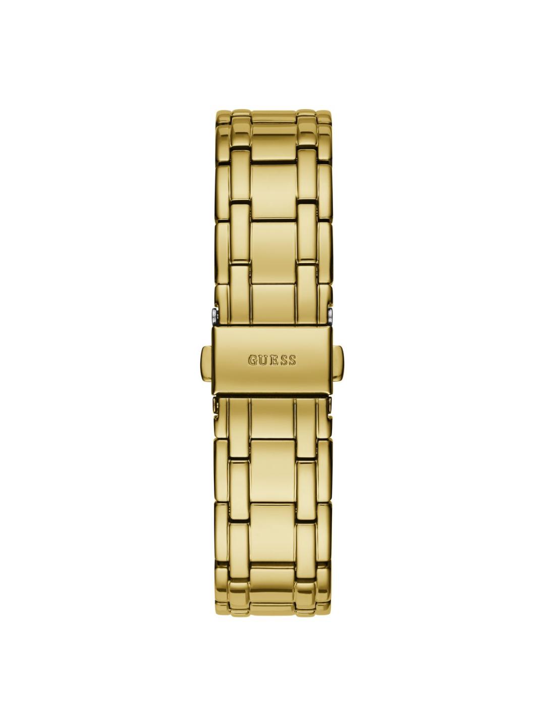 Guess Trend Women 38 mm Gold Dial Chrono Watch GW0395L2
