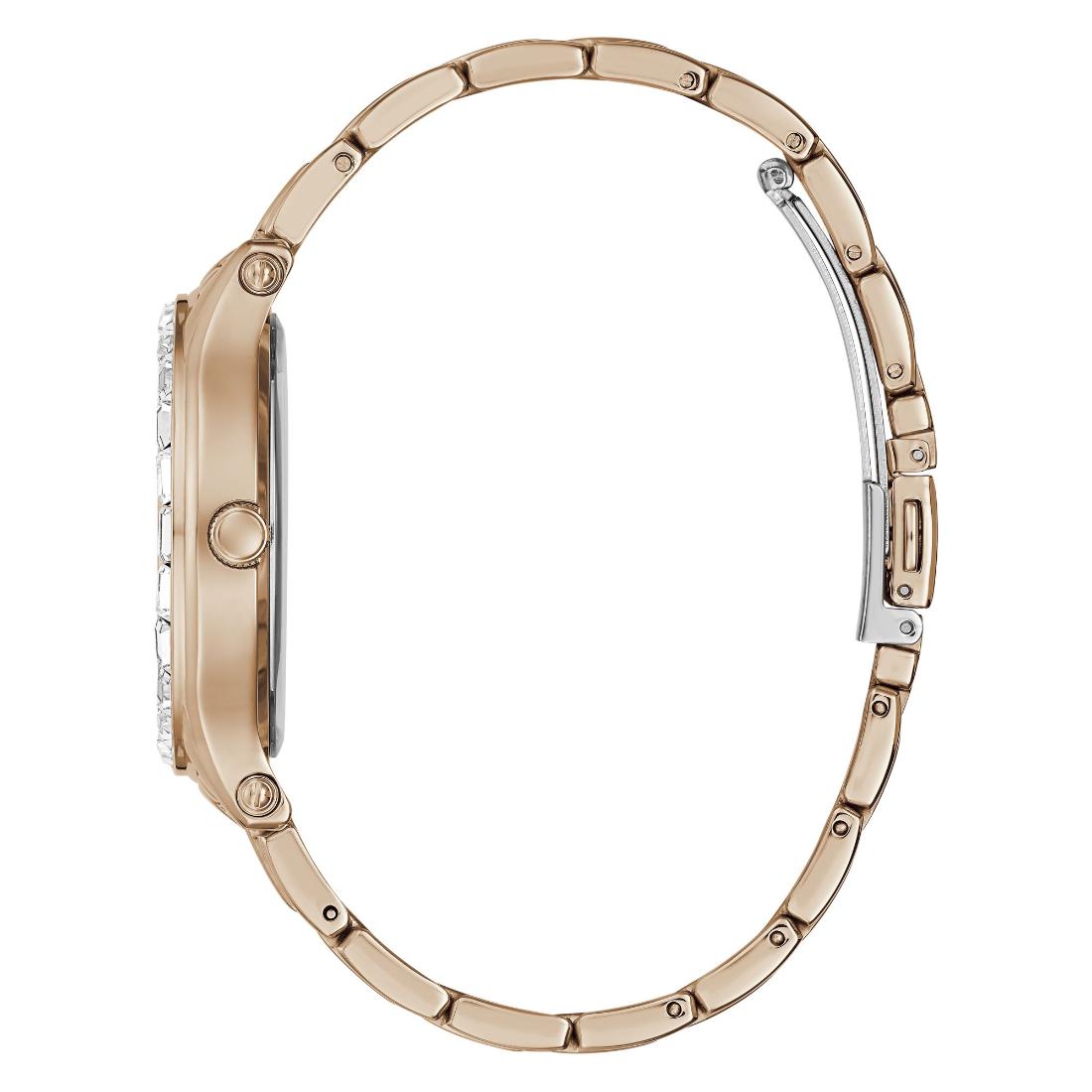 Guess Women 38 mm Rose Gold Dial Analog Watch GW0395L3