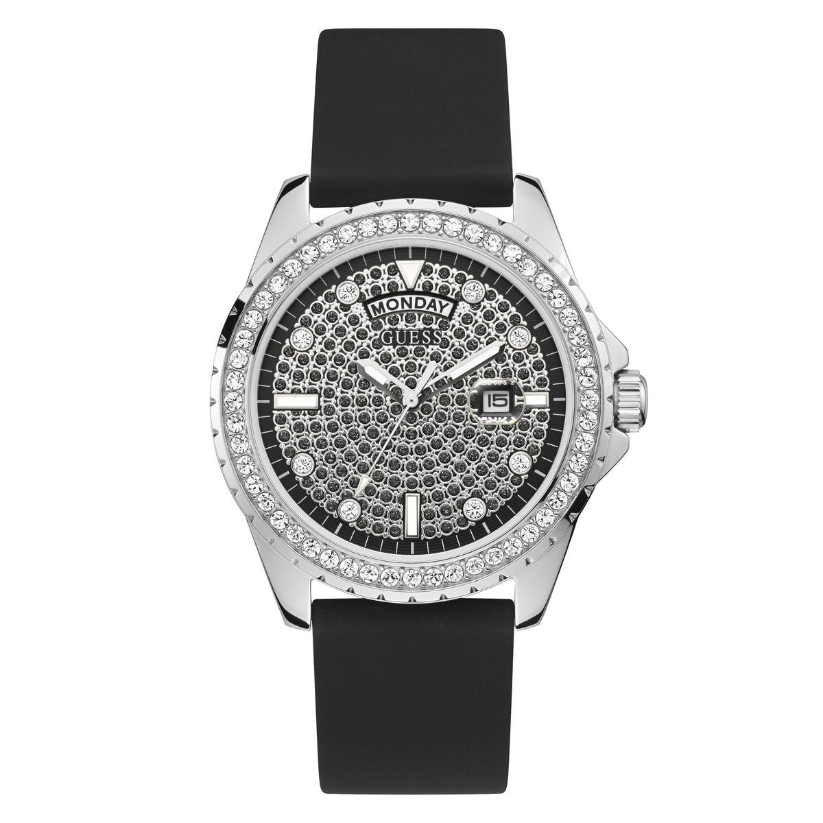 Guess Black Dial Men Analog Watch GW0396G1