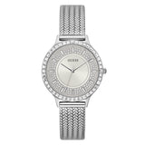 Guess Silver Dial Women Analog Watch GW0402L1