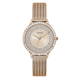 Guess Ladies Rose Gold Tone Analog Watch GW0402L3