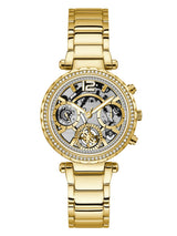 Guess 37 mm Gold Dial Women Analog Watch GW0403L2