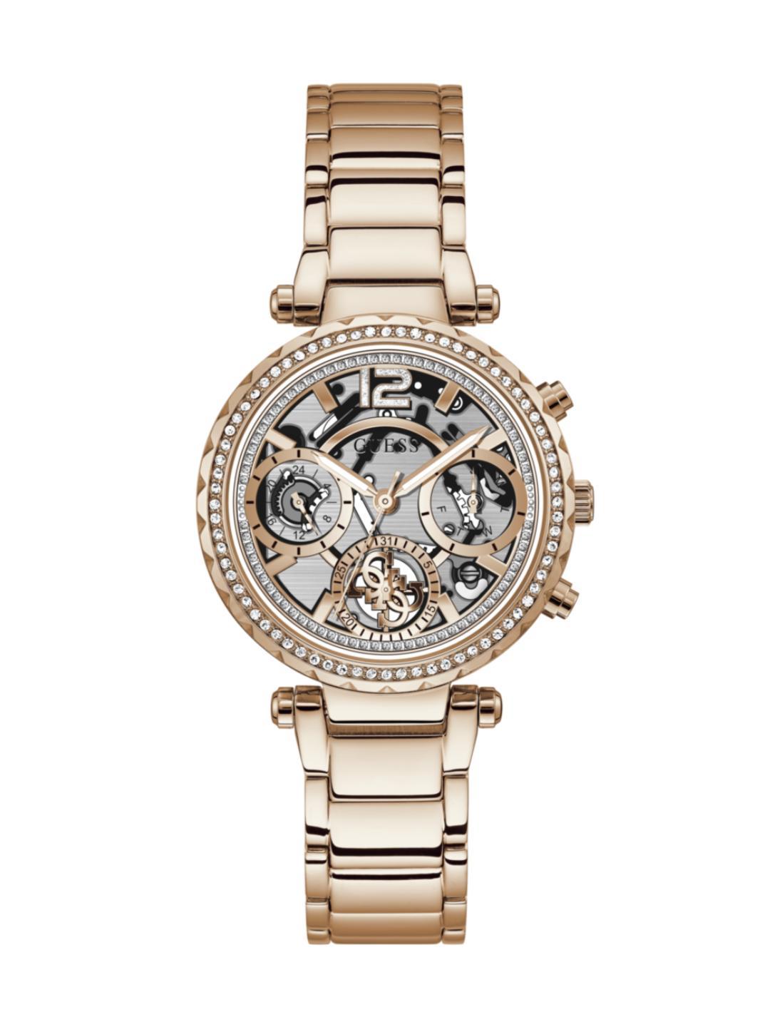 Guess Dress 37 mm Clear Dial Women Quartz Analog Watch GW0403L3