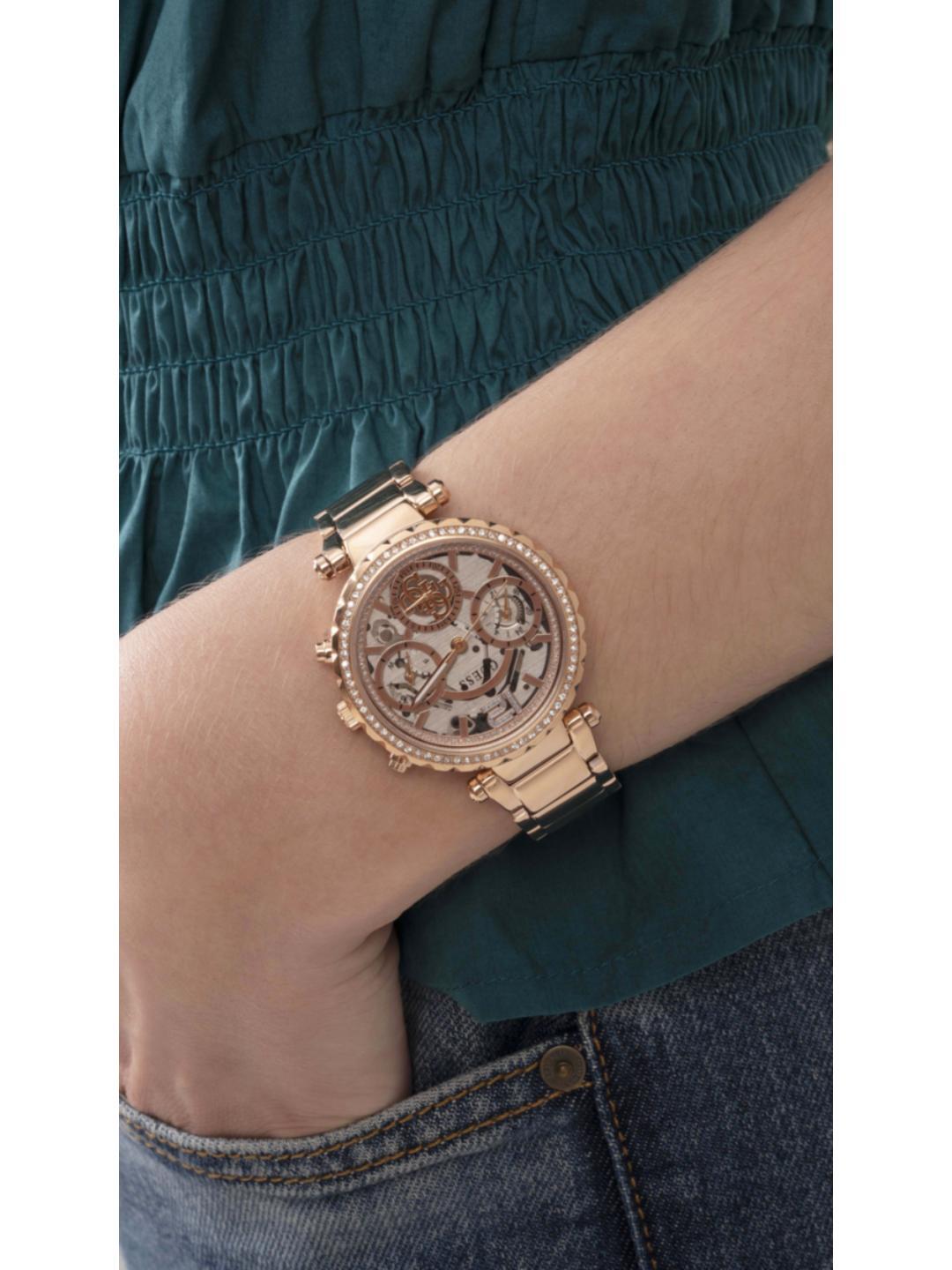 Guess Dress 37 mm Clear Dial Women Quartz Analog Watch GW0403L3