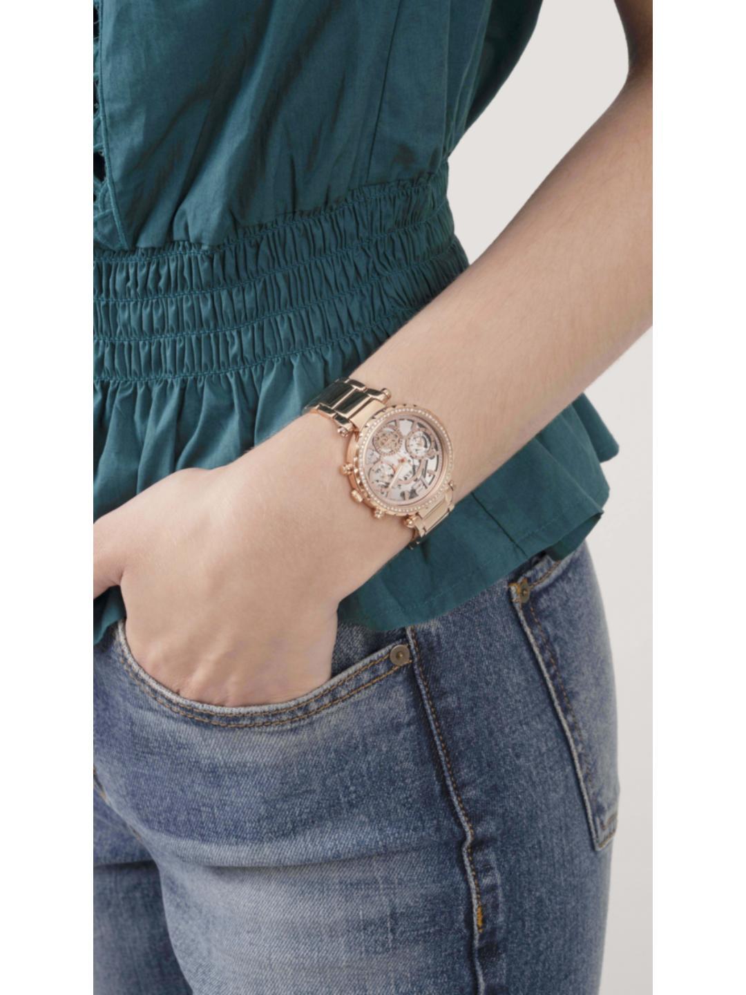 Guess Dress 37 mm Clear Dial Women Quartz Analog Watch GW0403L3