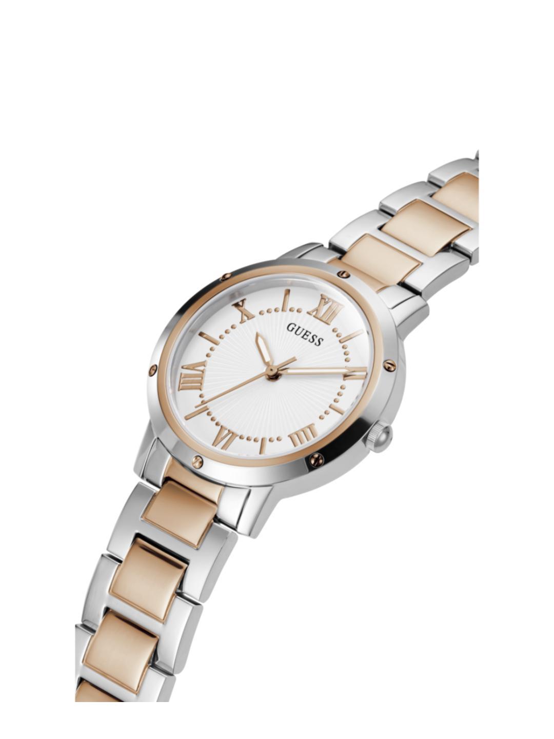 Guess Dress 34 mm White Dial Women Analog Watch GW0404L3