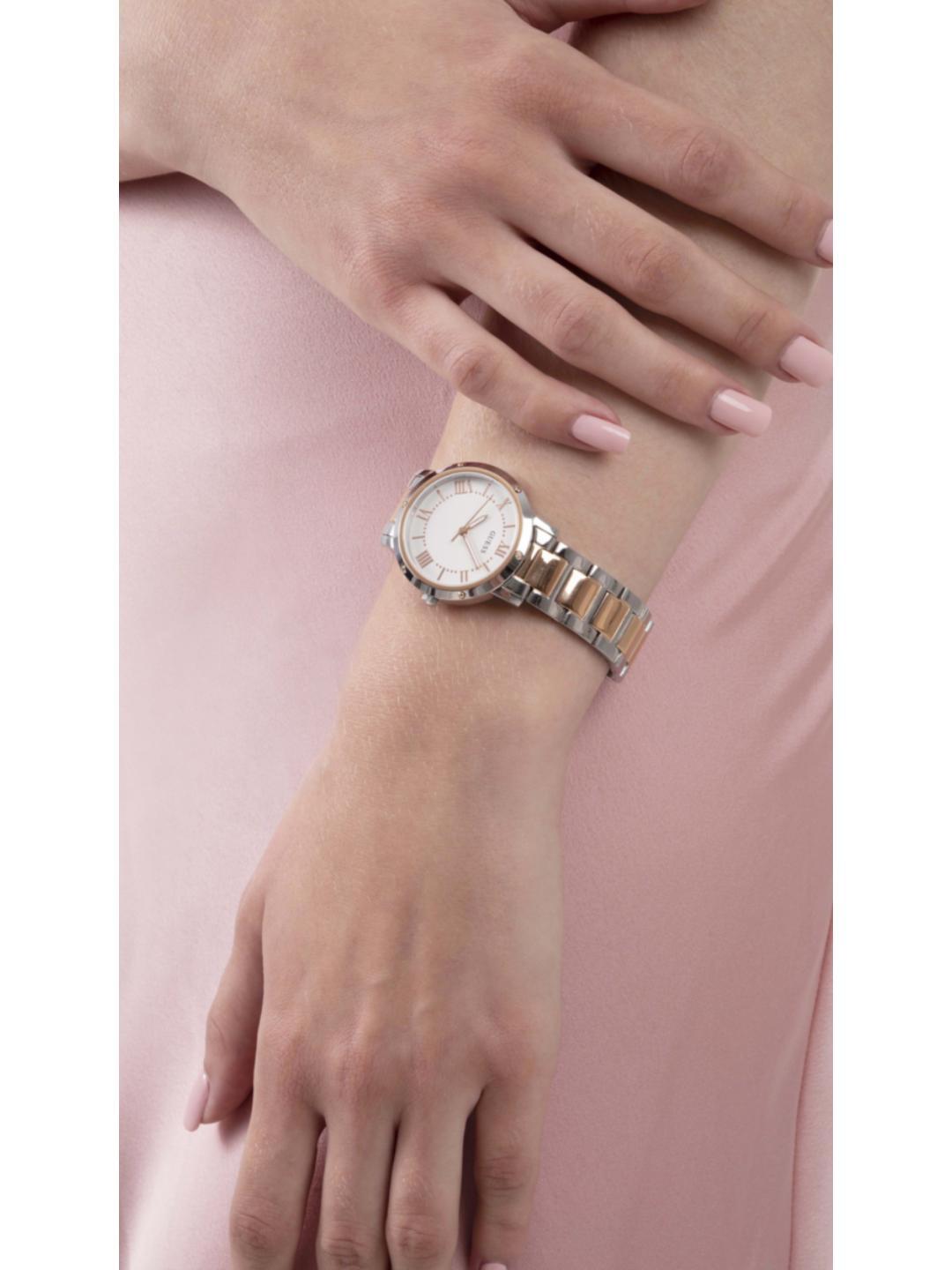 Guess Dress 34 mm White Dial Women Analog Watch GW0404L3