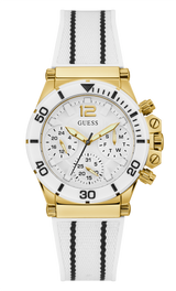 Guess 38 mm Ladies White Multi function Watch GW0406L1