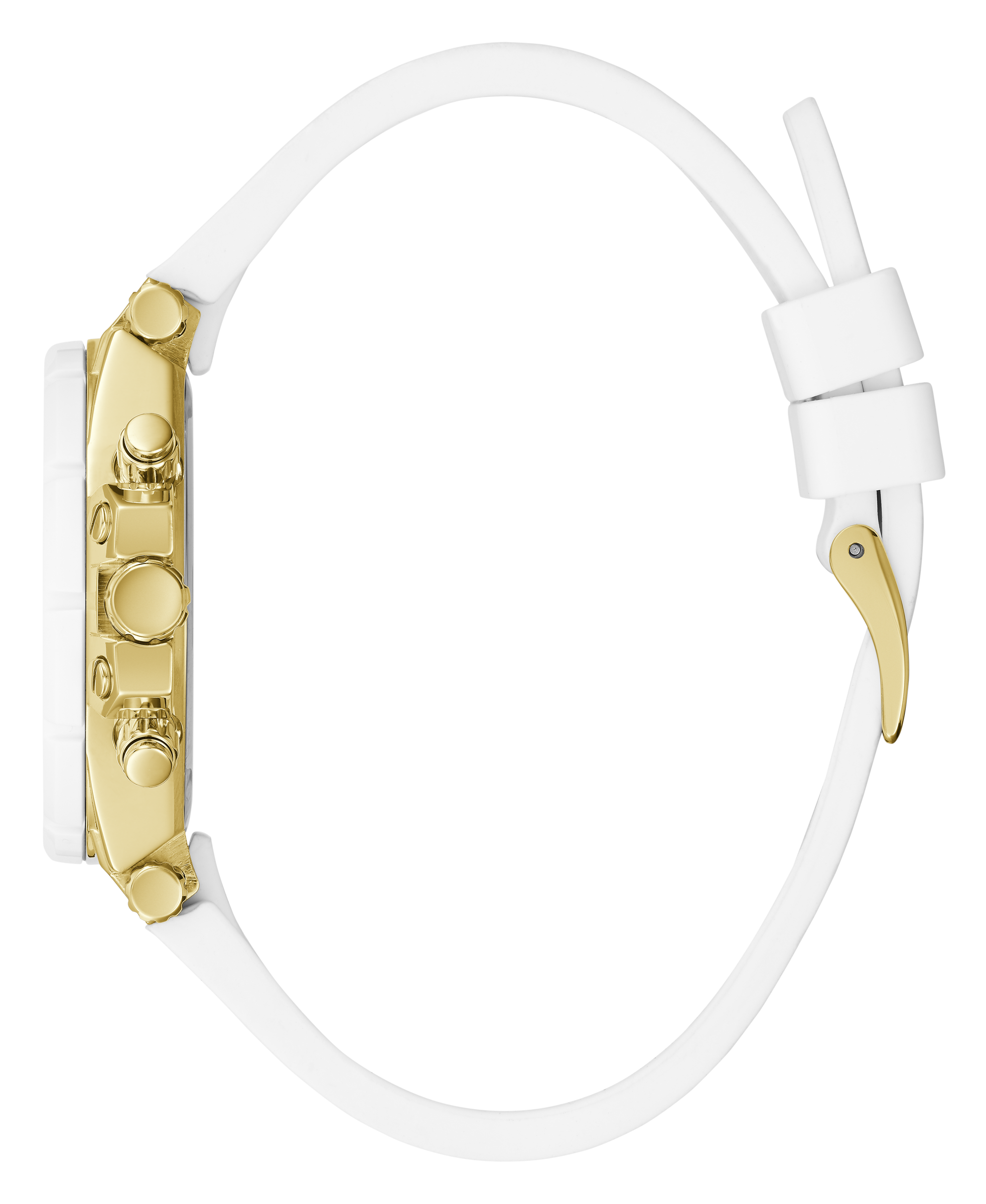 Guess 38 mm Ladies White Multi function Watch GW0406L1
