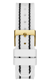 Guess 38 mm Ladies White Multi function Watch GW0406L1
