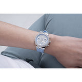 Guess 38 mm Silver Dial Women Analog Watch GW0407L1